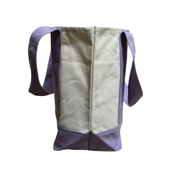 Trader Joe's Pastel Mini Canvas Tote Bags 2025 LIMITED EDITION - Picture 4 of 5